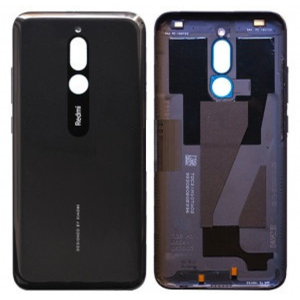 Задняя панель корпуса (Крышка) для Xiaomi Redmi 8 (Черная) Оригинал Китай