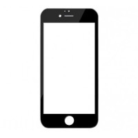 Стекло экрана для iPhone 6S с OCA пленкой в рамке (glass + OCA Film) (Черное) Оригинал Китай