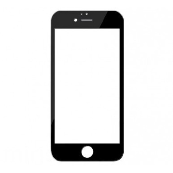 Стекло экрана для iPhone 6S с OCA пленкой в рамке (glass + OCA Film) (Черное) Оригинал Китай
