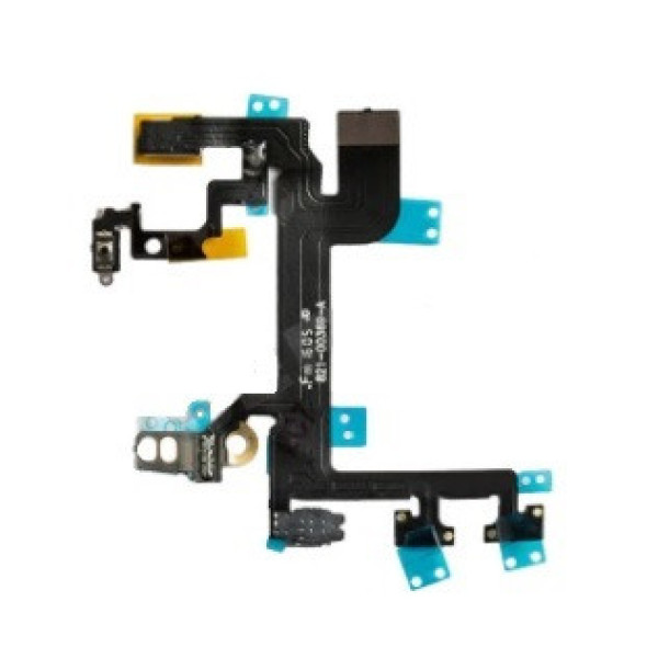 Шлейф (flat cable) Apple iPhone 5SE з кнопкою включення, регулювання гучності