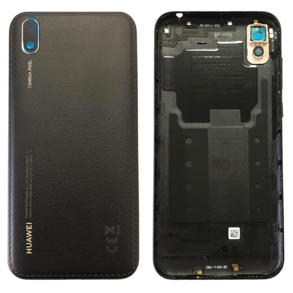Задня панель корпусу (Кришка) для Huawei Y5 2019 (AMN-LX9 | AMN-LX1 | AMN-LX2 | AMN-LX30) (Чорна) Оригінал Китай