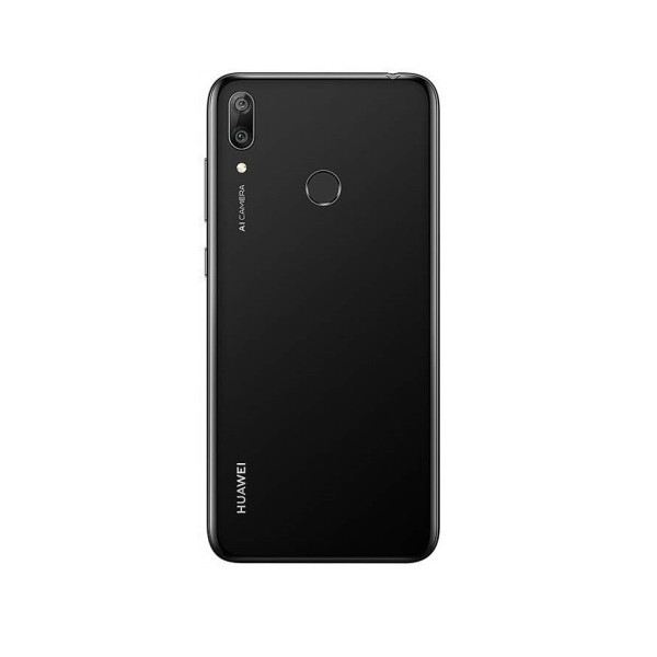Задня панель корпусу (Кришка) для Huawei Y7 2019 (Чорна) Оригінал Китай
