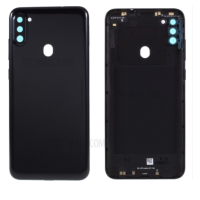 Задняя панель корпуса (крышка) для Samsung A11 2020 | A115 (Черная) Оригинал Китай