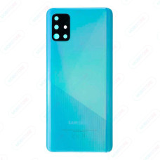 Задня панель корпусу (кришка) для Samsung A51 2020 | A515 (Синя) Оригінал Китай