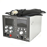 Паяльна станція BAKU BA-9305L фен, паяльник, блок живлення 30V, 5A, USB 5V 2A цифрова індикація з РК дисплеєм
