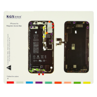 Магнітний мат MECHANIC iPXS для розкладки гвинтів і запчастин при розбиранні iPhone XS