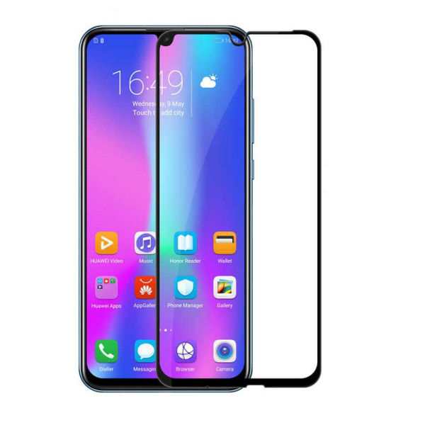 Стекло защитное для Huawei P Smart (2019) | Honor 10 Lite | Honor 10i (0,3мм, 5D, черное) Full Glue