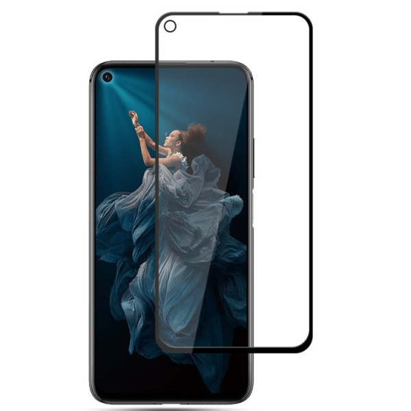Скло захисне для OnePlus 8T (0,3мм, 5D, чорне) Full Glue