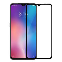 Скло захисне для Xiaomi Mi A3 | Mi CC9e (0,3мм, 5D, чорне) Full Glue