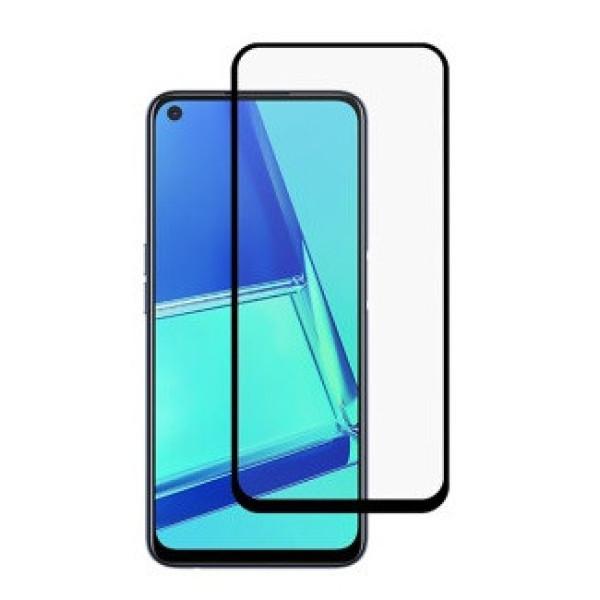 Скло захисне для Oppo A52 | A72 | A92 (0,3мм, 5D, чорне) Full Glue