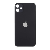 Задняя крышка для Apple iPhone 11 (Черная) для замены без разборки корпуса