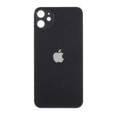 Задняя крышка для Apple iPhone 11 (Черная) для замены без разборки корпуса
