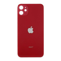 Задняя крышка для Apple iPhone 11 (Красная) для замены без разборки корпуса