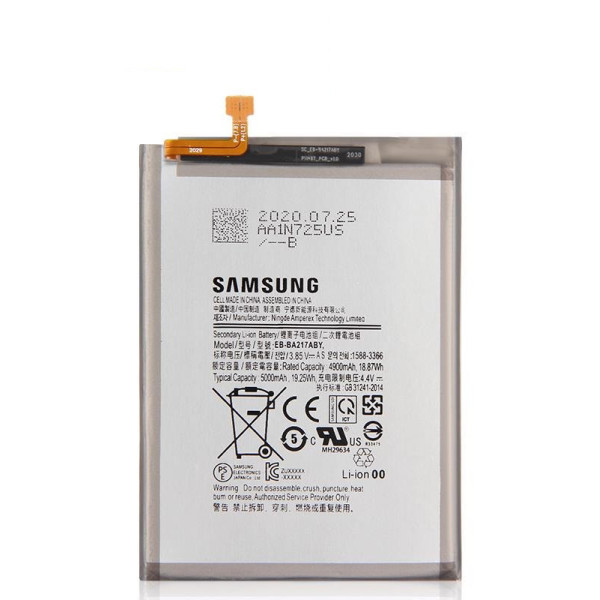 Аккумулятор АКБ Samsung EB-BA217ABY для Samsung Galaxy A21s 2019 | A40 2019 | A217 | A405 | A02 | A12