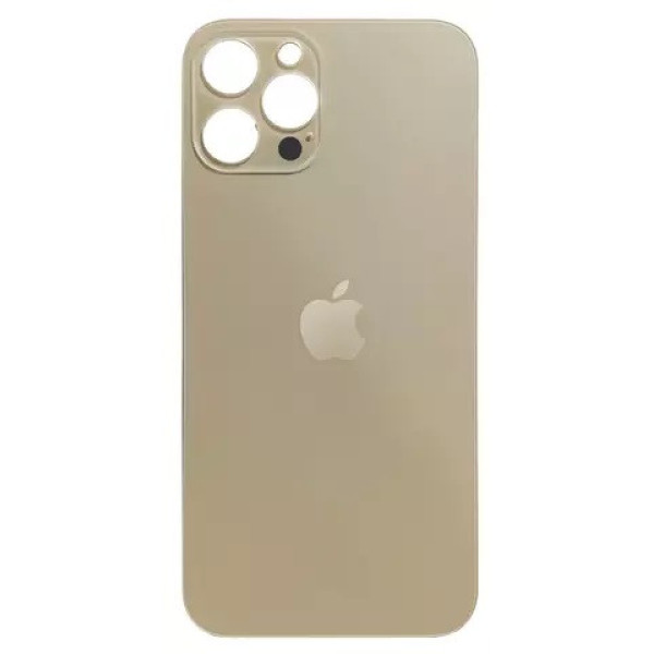 Заднее стекло корпуса Apple iPhone 12 Pro (Золотое)