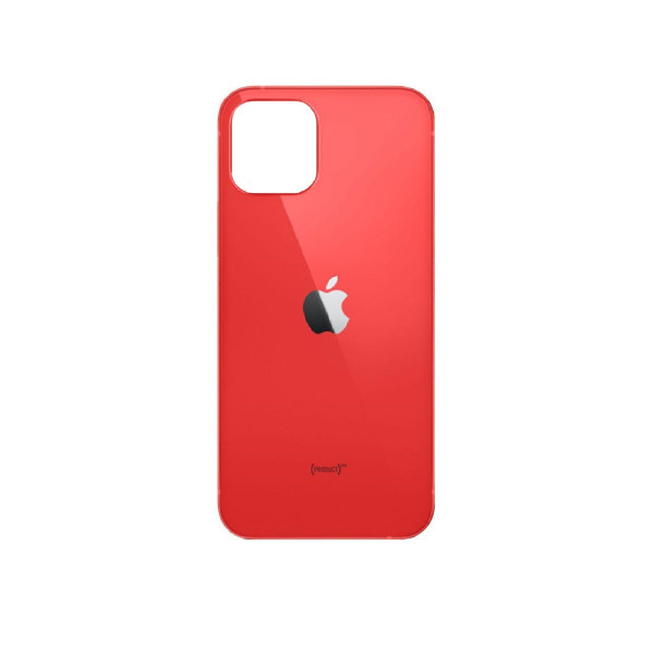 Задняя крышка (стекло) iPhone 12 mini (Красный)