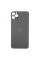 Задняя крышка (стекло) iPhone 11 Pro Max, Space Gray (Big hole)