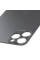 Задняя крышка (стекло) iPhone 11 Pro Max, Space Gray (Big hole)