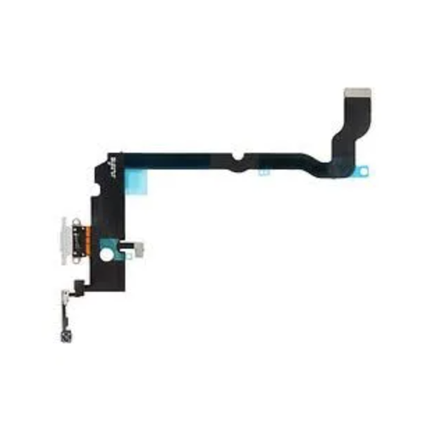 Шлейф (flex) для Apple iPhone XS Max с разъемом зарядки и микрофоном
