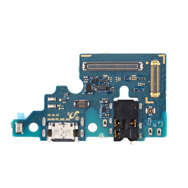 Коннектор зарядки Samsung A515 Galaxy A51 (2020) на плате с микросхемой, микрофоном и компонентами