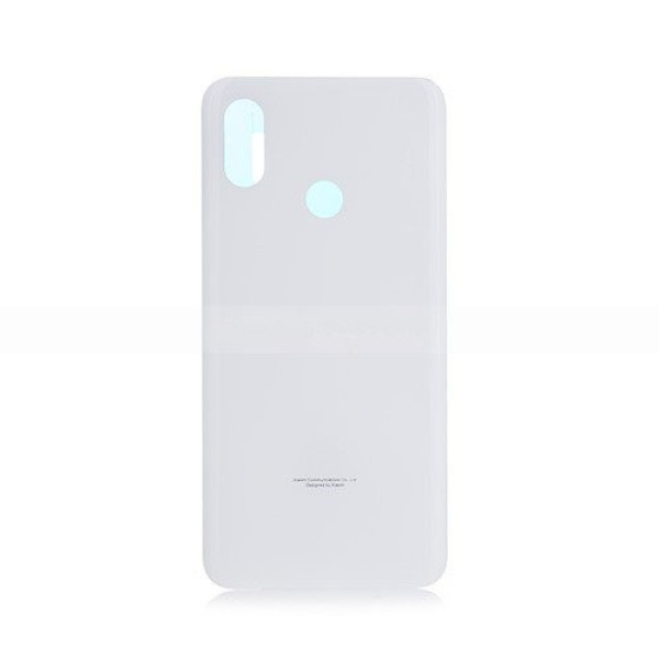 Задняя панель корпуса (Крышка) для Xiaomi Mi8 (Белая)