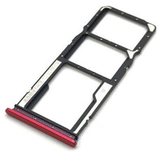Сим-карт Холдер (sim card holder) для Xiaomi Redmi 8 | Redmi 8A (Красный) Оригинал