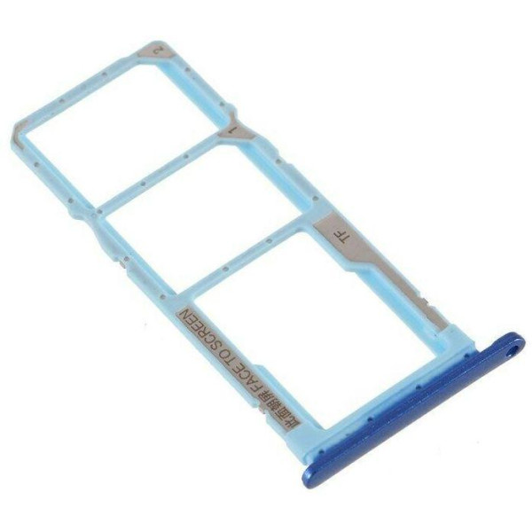Сім-карт Холдер (sim card holder ) для Xiaomi Redmi 7A (Голубий) Оригінал