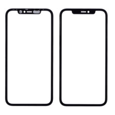 Стекло экрана для Apple iPhone 11 с OCA пленкой HC в рамке (Черное) Оригинал Китай