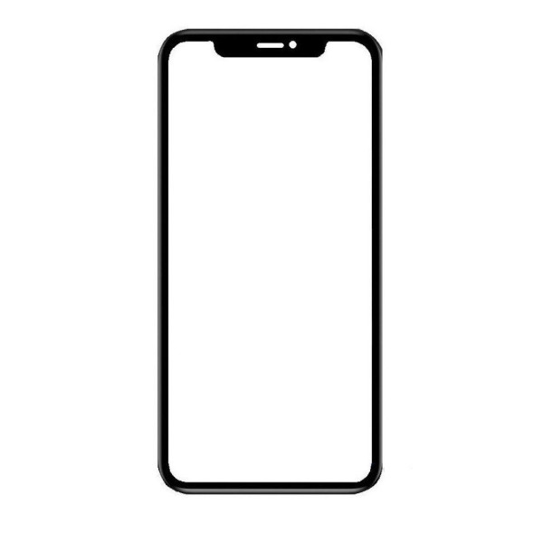 Скло екрану для Apple iPhone 11 HC в рамці (Чорне) Оригінал Китай
