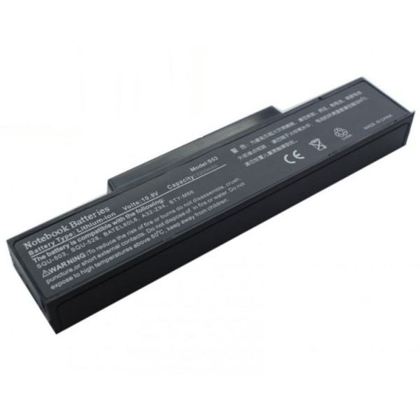 Акумуляторна батарея MSI squ-528 | bty-m68 | bty-m66 | m655 | m670 | ex400 | gx620