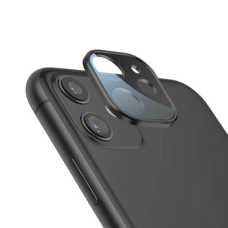 Захисне скло на камеру Apple iPhone 11 (Full Glue, 2.5D) Чорне
