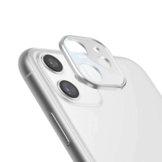 Стекло камеры для Apple iPhone 11 (Full Glue, 2.5D) Белое