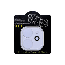 Стекло камеры для Apple iPhone 11 (Full Glue, 2.5D) Прозрачное