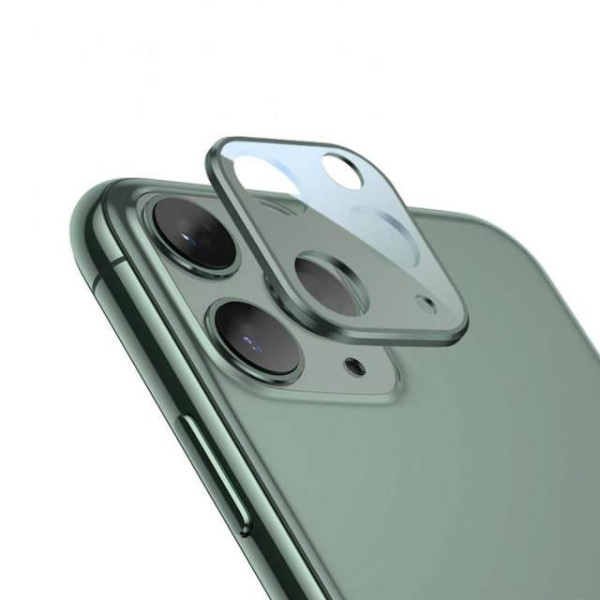 Стекло камеры для Apple iPhone 11 Pro | 11 Pro Max (Full Glue, 2.5D) Золотое