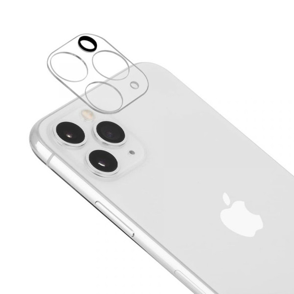 Стекло камеры для Apple iPhone 11 Pro | 11 Pro Max (Full Glue, 2.5D) Прозрачное