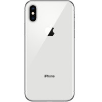 Задня Кришка для Apple iPhone Xs (Сріблястий)