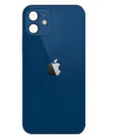 Заднє скло корпуса для Apple iPhone 12 з склом камери (Синє)