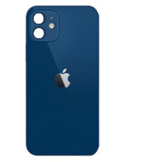 Заднє скло корпуса для Apple iPhone 12 з склом камери (Синє)