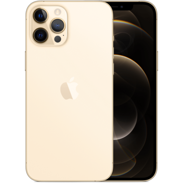 Стекло камеры для Apple iPhone 12 Pro (Full Glue, 2.5D) Золотое