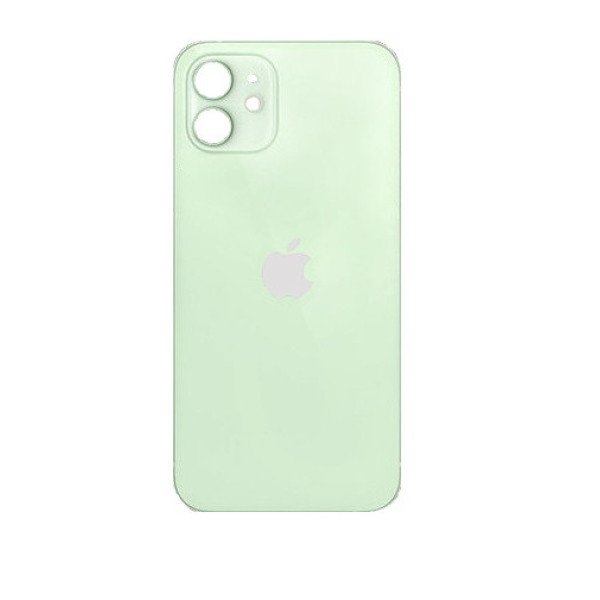 Заднє скло корпуса для Apple iPhone 12 з склом камери (Світло-зелене)