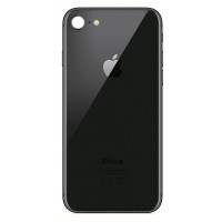 Заднее стекло корпуса для Apple iPhone 8 (Серое)