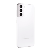 Задняя панель для Samsung G990 Galaxy S21 (2021) Phantom White (Белая) Оригинал Китай