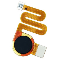Шлейф (Flat cable) ZTE V9 Blade со сканером отпечатка пальца (Черный)