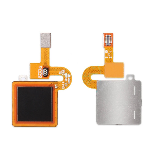 Шлейф (Flat cable) Xiaomi Redmi 5 Plus со сканером отпечатка пальца (Черный)