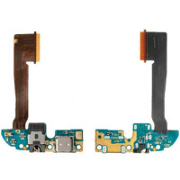 Шлейф (Flat cable) HTC One M8 | M8s з роз'ємом зарядки, роз'ємом навушників і мікрофоном