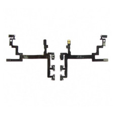 Шлейф (Flat cable) Apple iPhone 5 с кнопкой on | of, регулировкой громкости и микрофоном