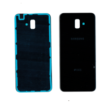 Задня панель корпусу (кришка) для Samsung J6 Plus 2018 | J610 (Чорна) Оригінал Китай
