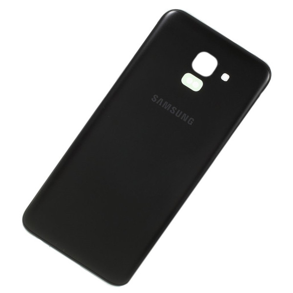 Задня панель (кришка) Samsung J600F Galaxy J6 (Чорна) Оригінал Китай