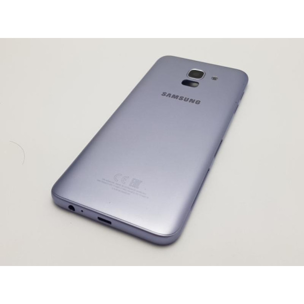Задня панель (кришка) Samsung J600F Galaxy J6 (Сіра) Оригінал Китай