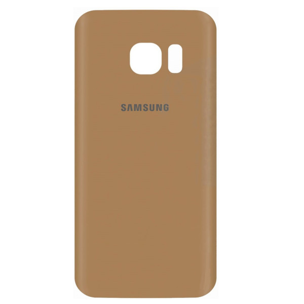 Задняя панель (крышка) для Samsung G930F Galaxy S7 (Золотая) Оригинал Китай